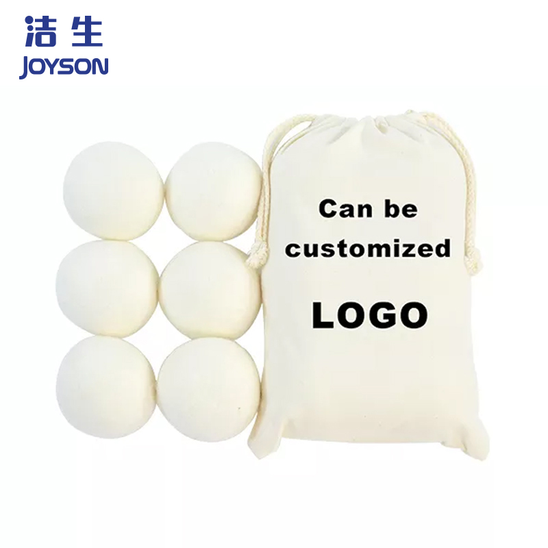 Customized Organic Reusable Natural Fabric Softener Healthy Felt Laundry Wool Dryer Balls