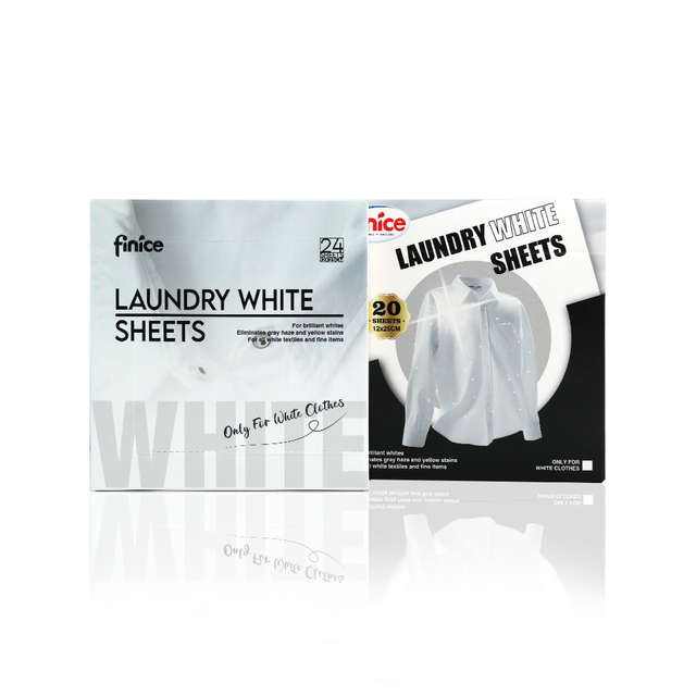 OEM factory cleaning clothes fabric bleach sheets for white T shirt clothesLaundry tablets