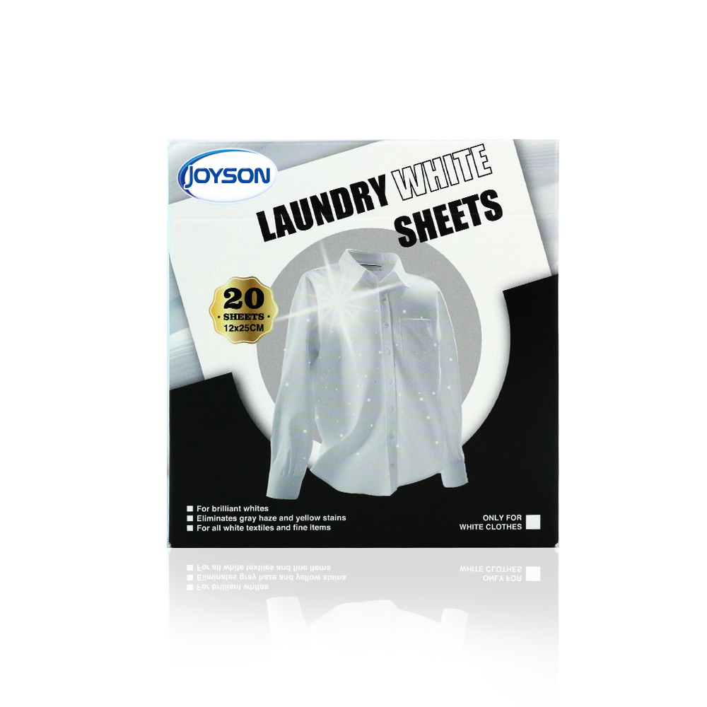 New innovate product bleach sheets laundry whitening detergent fabric bleach laundry sheet