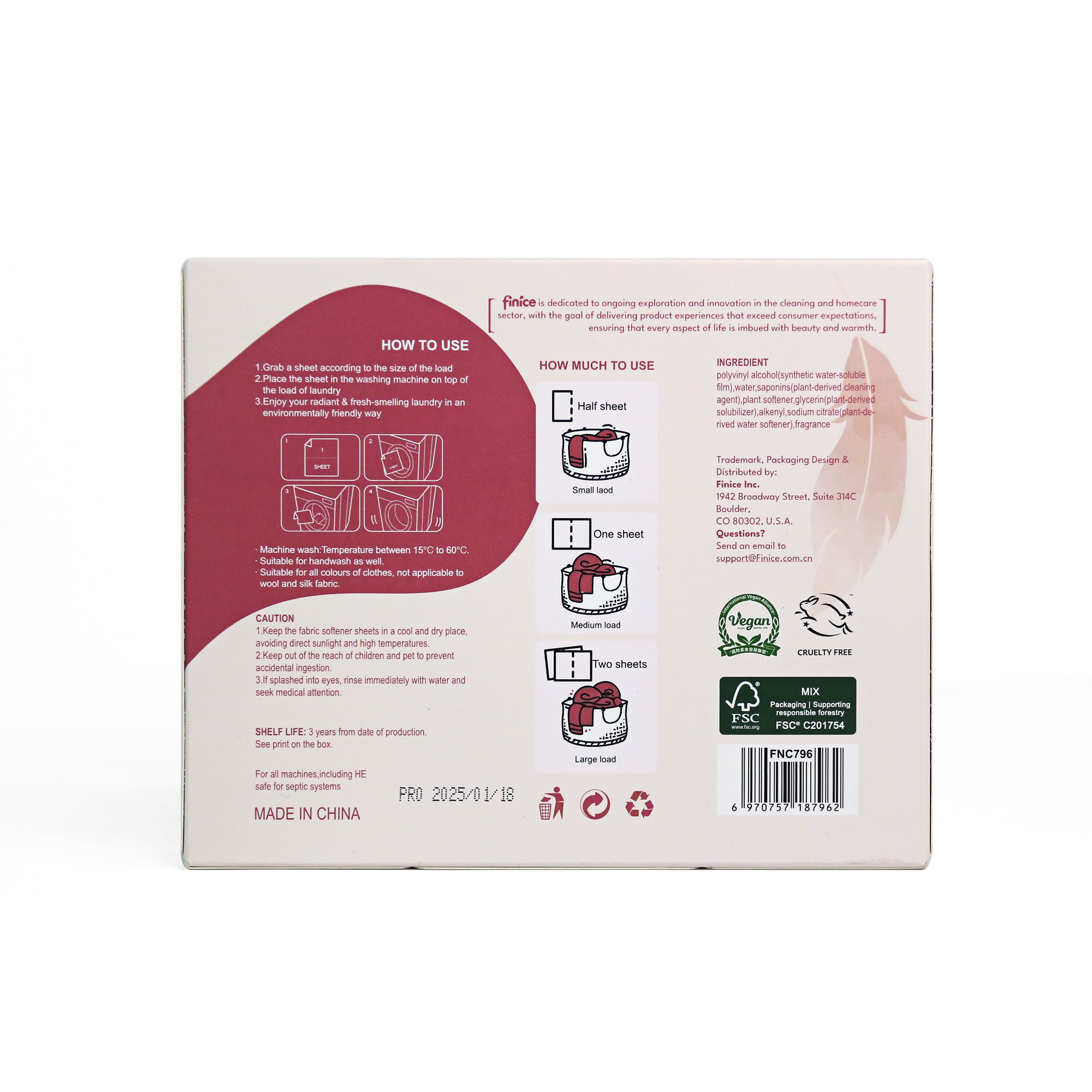 OEM Private Label Eco Friendly Natural Detergent Sheet Biodegradable Fabric Softener Sheets