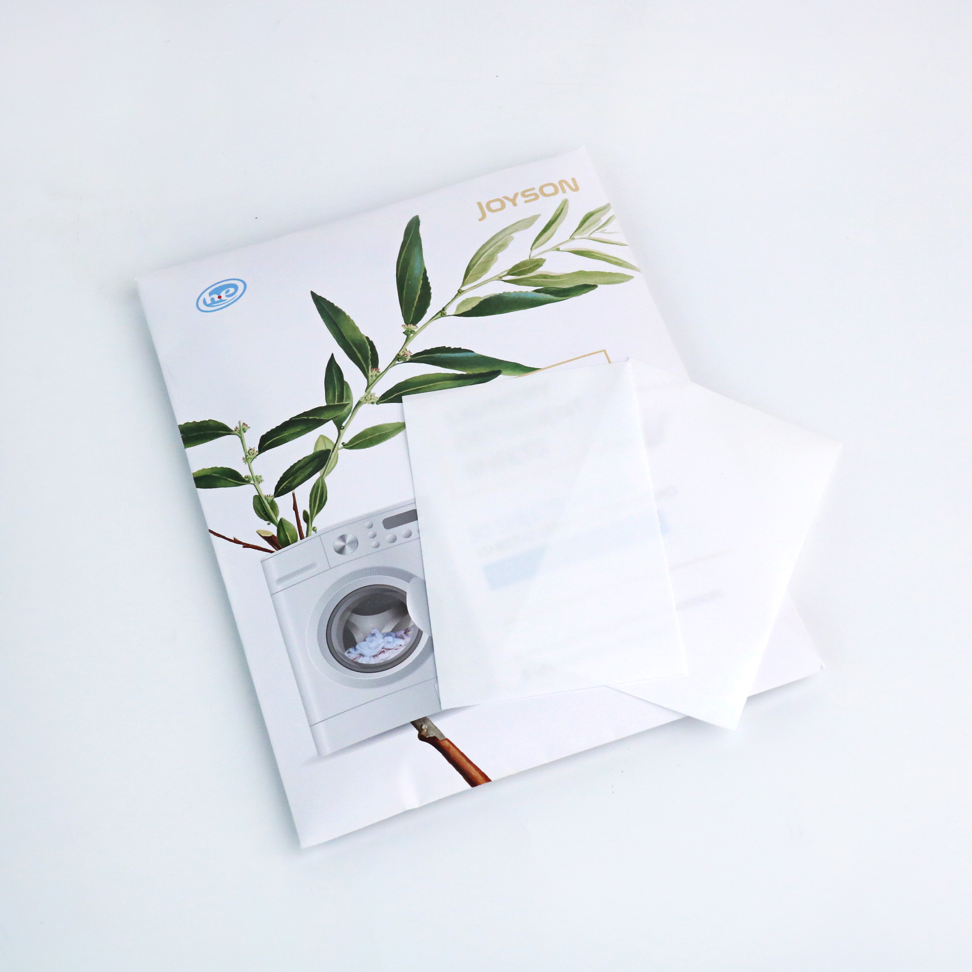 Plant-based Organic Dissolvable Eco Friendly Scented Laundry Detergent Sheets