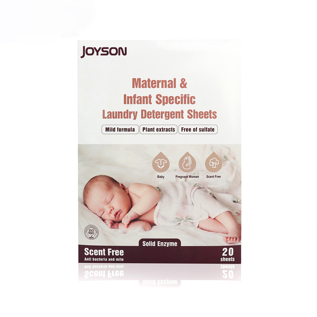 Factory manufactures customized baby laundry tablets for household neutral and mild effective stain removal laundry tablets for bubble paper carry