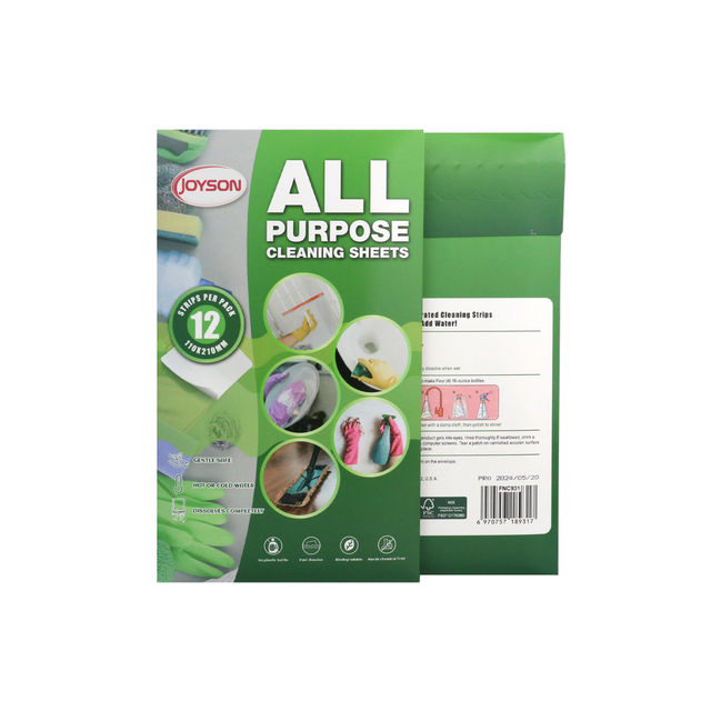 Multipurpose Cleaning Sheets Factory Multifunctional Cleanser Spray Strips for Household Clean