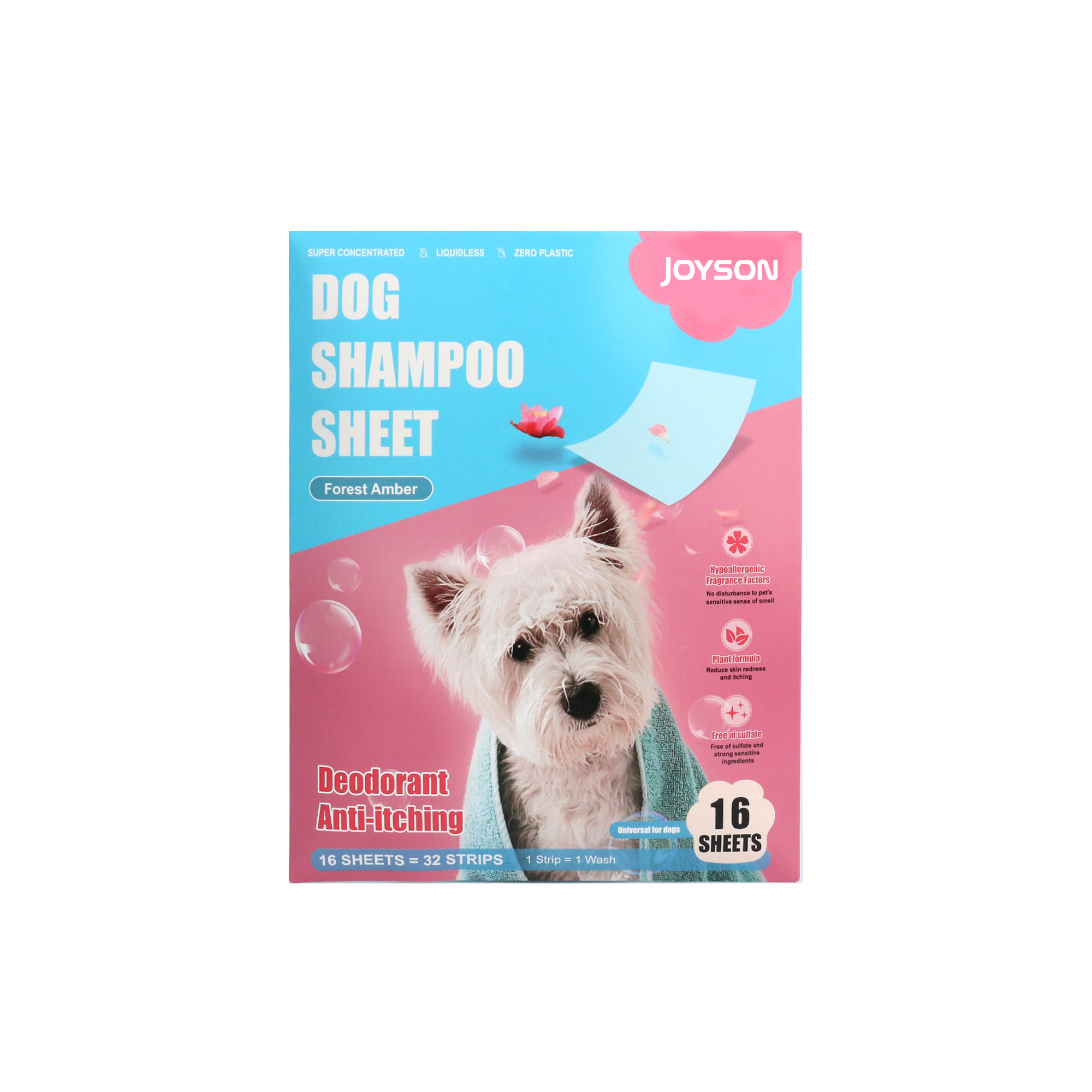 Pet cleaning tablets Pet bathing supplies Dogs and cats deodorizing fluffy and fragrance Pet bathing tablets