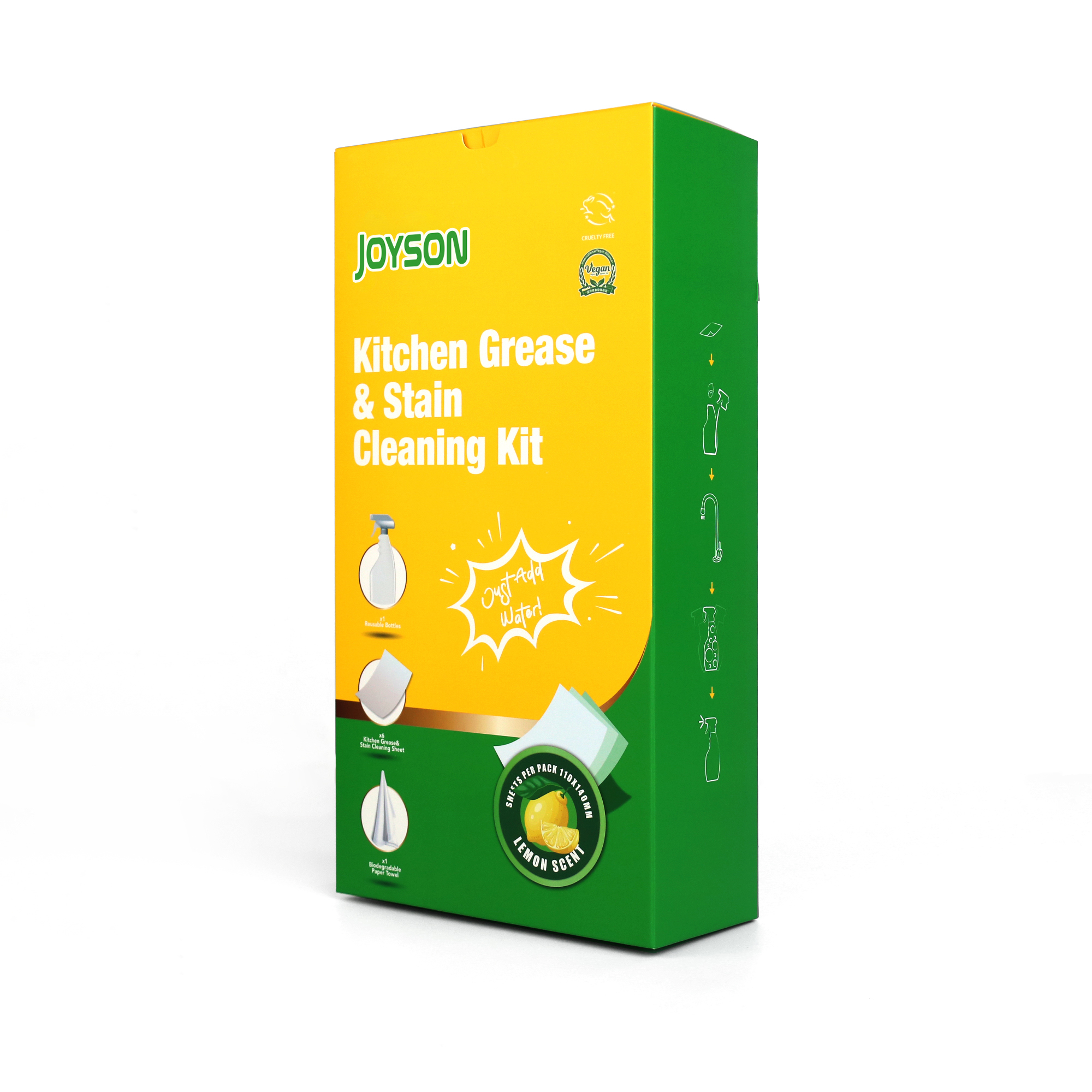 Manufacture Household Cleaning Supplies Liquid Detergent Multipurpose Kitchen Cleaner Sheet Spray