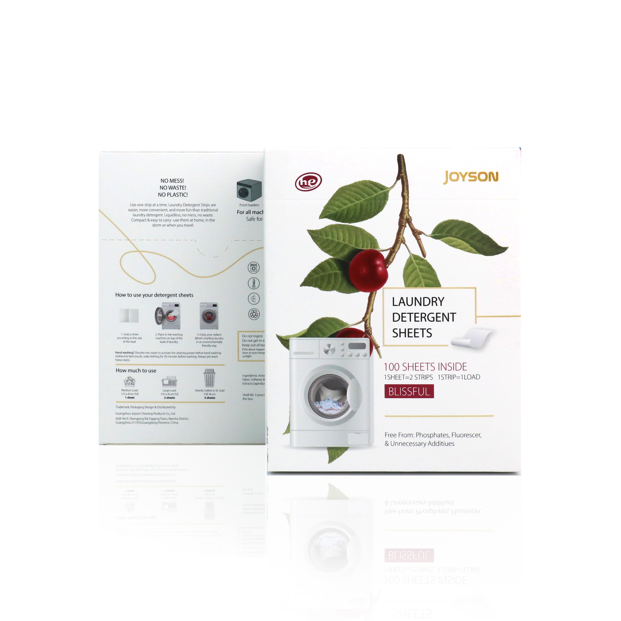 Natural Laundry Sheet Plant Extract Laundry Detergent Sheets