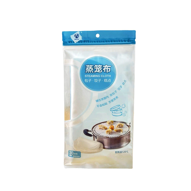 Factory customized OEM steamer cloth anti-stick pad trowel cloth steamed trowel cloth dumpling bun mat non-woven steamer cloth