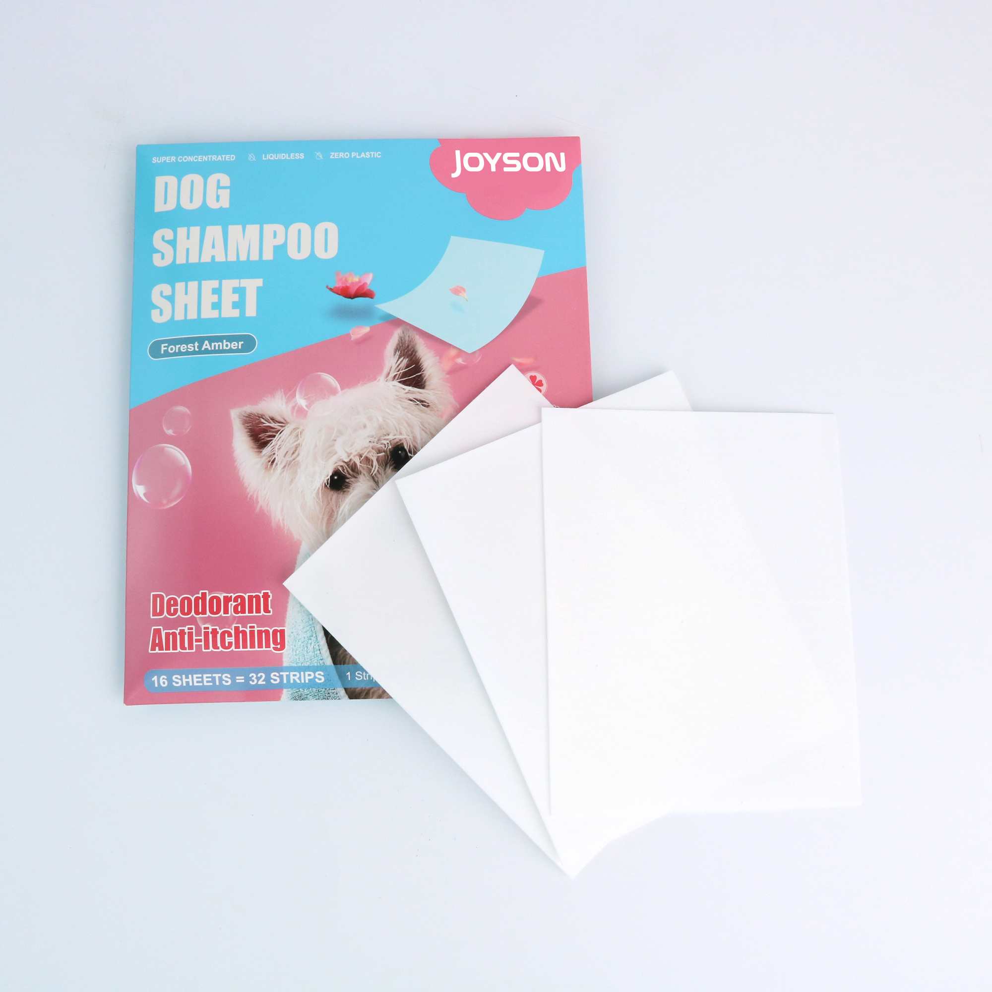 Pet cleaning tablets Pet bathing supplies Dogs and cats deodorizing fluffy and fragrance Pet bathing tablets