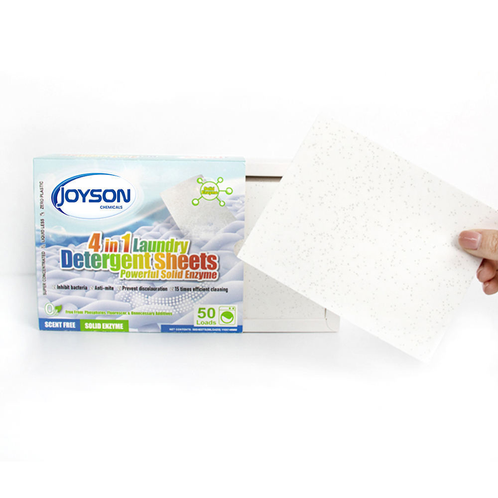 Natural Skin Care Laundry Detergent Sheets Washing Powder Home Cleaning Products Supplies Wash Paper Sheets