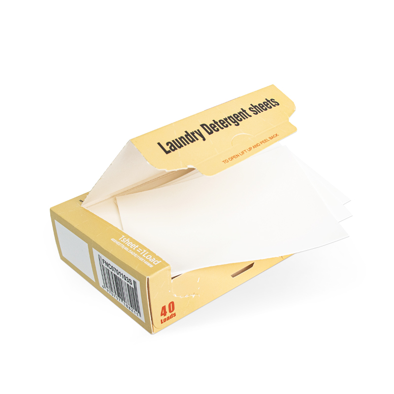  Customized laundry tablets for self-operated factories, deep cleaning laundry paper, low-adhesive hand-protecting laundry tablets, bubble paper, effective stain removal